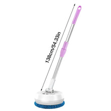 Load image into Gallery viewer, ELYTHRAET-Electric Mop 180 Rotatable Round Broom Adjustable Super Absorbent Floor Cleaner Window Cleaning Tool For Hardwood Tile Bathroom