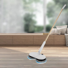 Load image into Gallery viewer, ELYTHRAET-Cordless Spin Mop with Rechargeable Lithium Battery Adjustable Height with 4 Pads Use for Home Cleaning