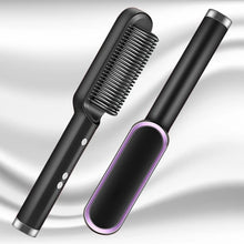 Load image into Gallery viewer, ELYTHRAET-Electric Hair Straightener Brush Professional Fashion Fast Heating Ceramic Hair Straightener
