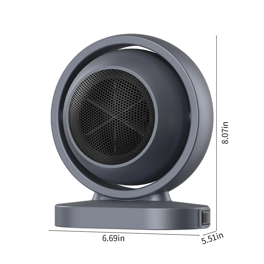 ELYTHRAET-Deasktop Electric Heater Portable Hot Air Blower Household Heating Fan Mini Heater Electric Warmer Heating Air Conditioner